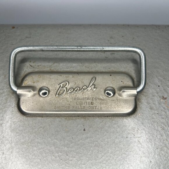 Beach Industries Limited Vintage Metal Cash Box - Picture 2 of 9